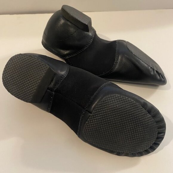 Dance Jazz Shoes youth size 2.5 Split Sole Black New worn NWOT. - Picture 5 of 6